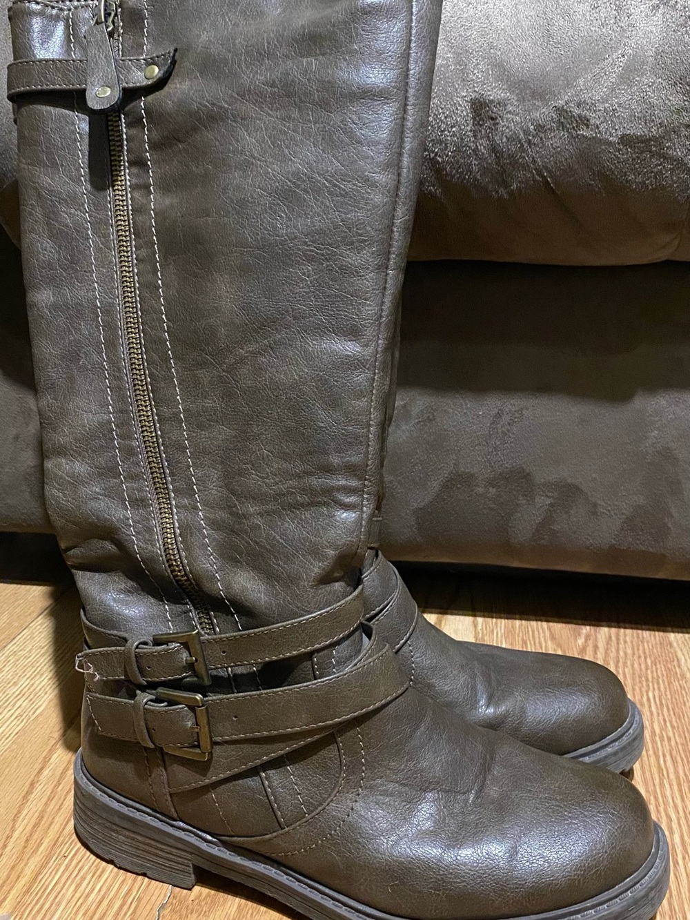 Wanderlust Brown Buckle Boots